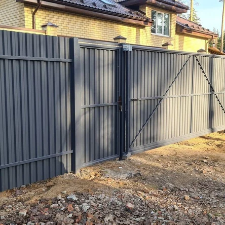 Металлические заборы