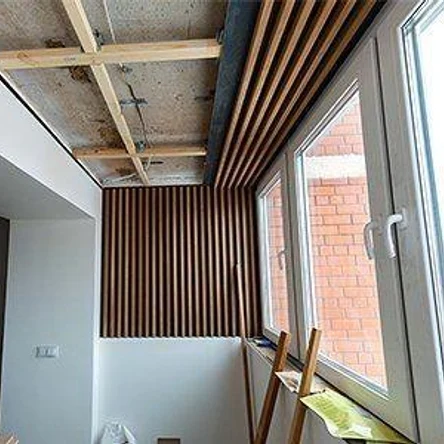 Полутёплое остекление балкона