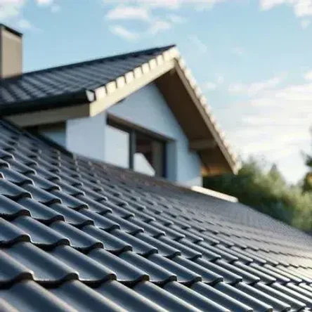 Металлочерепица графит