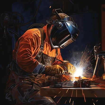 СВАРКА В ЦЕХЕ