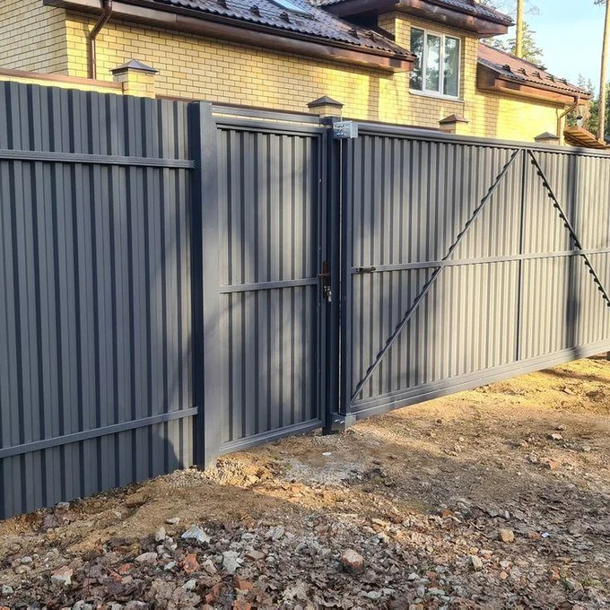 ЗАБОРЫ И КАЛИТКИ Установка 